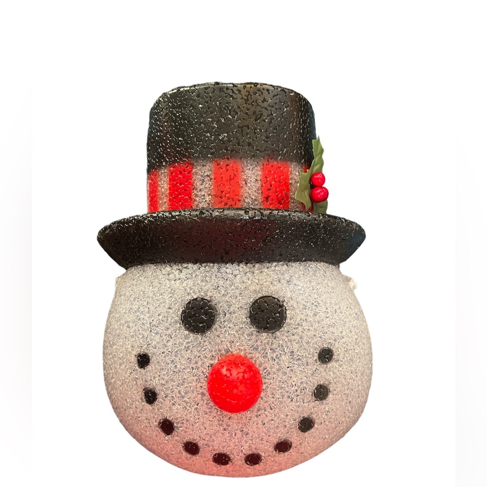 Snowman Porch Light Cover Christmas Decorations Outdoor